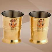Captain´s Cups with storage box. Windlass. Vasos Capitán. Marto